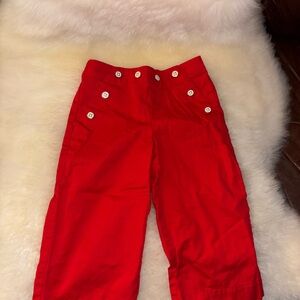Janie and Jack Vibrant Red Kids Shorts